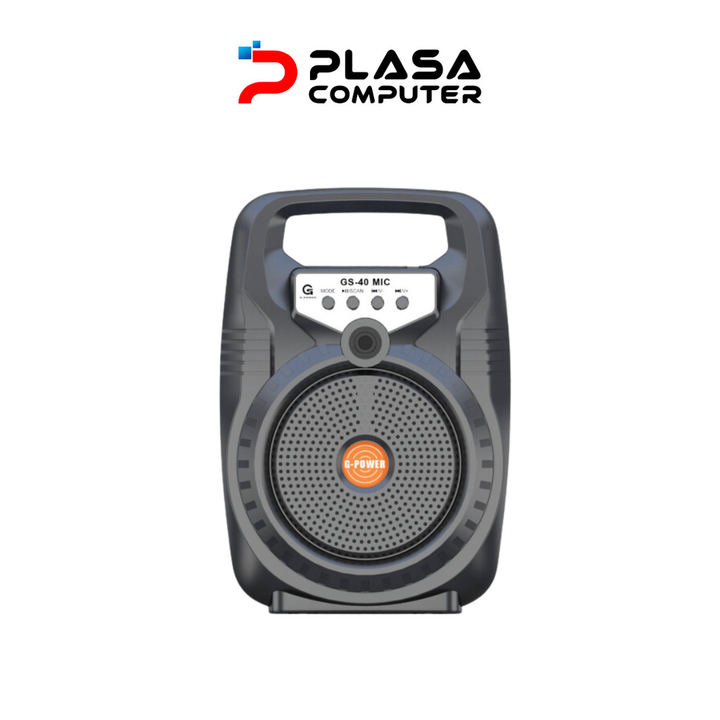 Jual GPOWER SPEAKER GS-40 MIC Wireless Multimedia Speaker FREE MIC