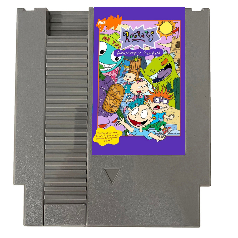 Jual Rugrats Adventures in Gameland - A Brand NEW 8 Bit Video Game NES ...