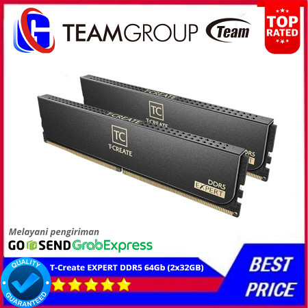 Jual TEAM T-CREATE EXPERT RAM DDR5 32GB (16GBX2) 6400MHZ | Shopee Indonesia
