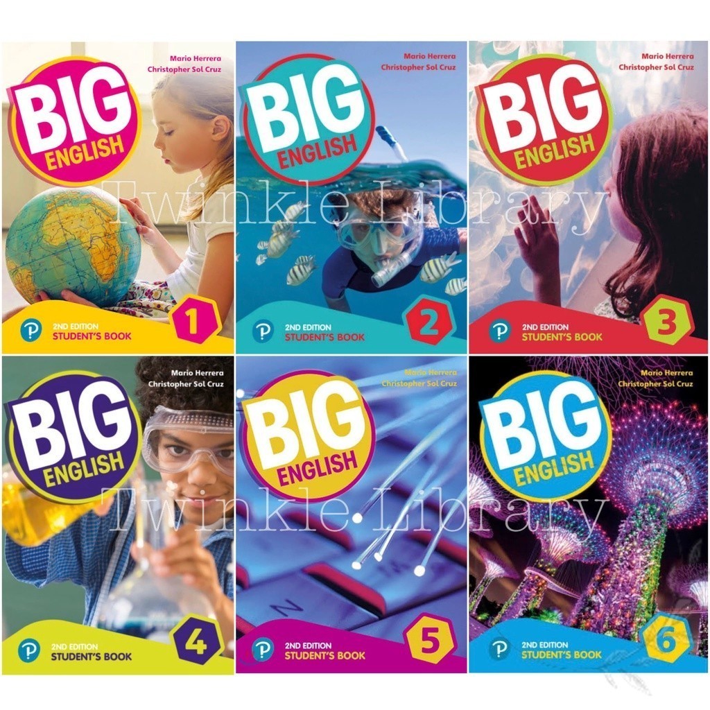 Jual BUKU FISIK BIG English 1 2 3 4 5 6 Student’s Book Workbook Teacher ...