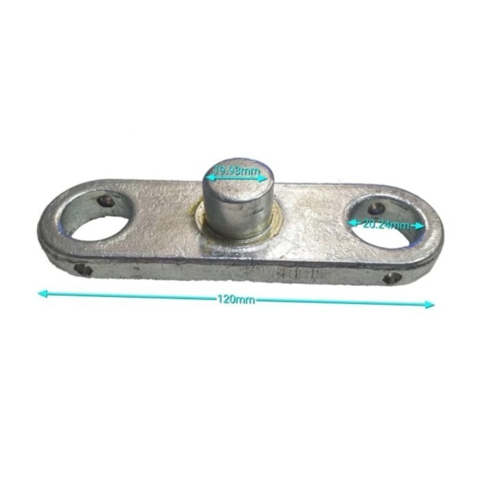 Jual Bracket Samping Roda Double Hand Pallet 80 x 70 mm | Shopee Indonesia