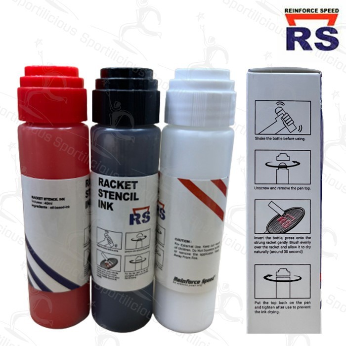 Jual SGA3 TINTA LOGO SENAR RAKET BADMINTON - MERK RS ORIGINAL RACKET ...