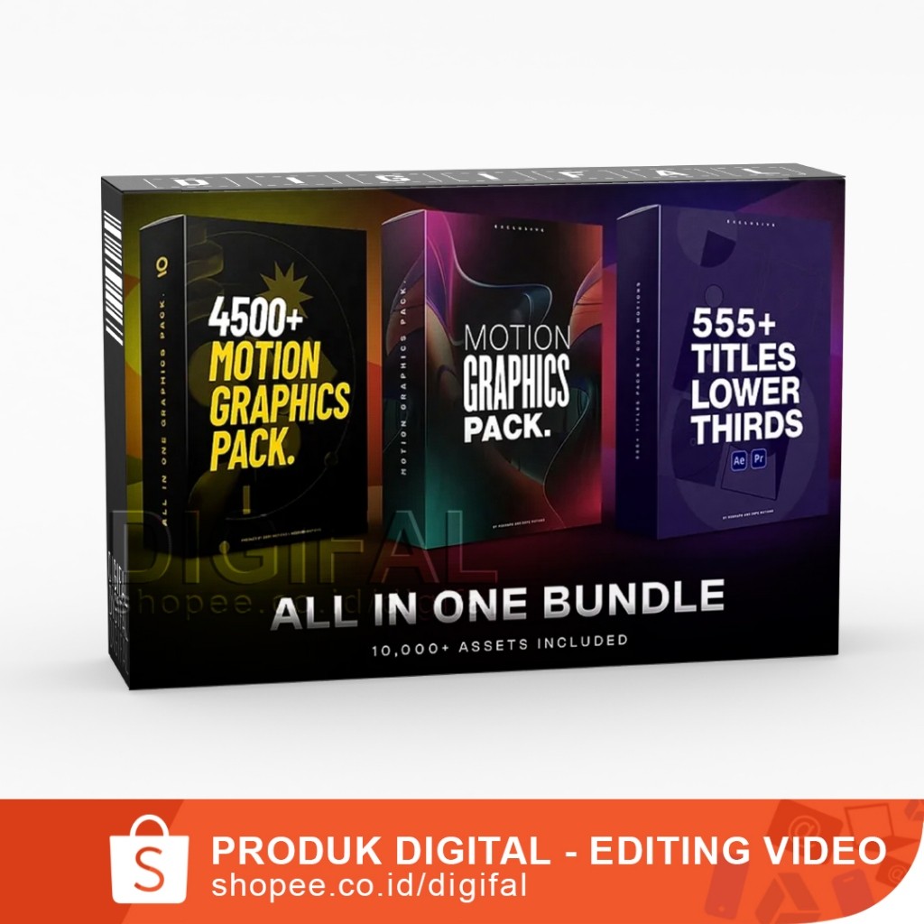 Jual All in One BUNDLE (AtomX) 4500+ Graphics Pack, 555+ Essential ...