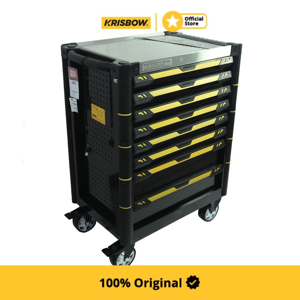 Jual Krisbow Tool Drawer Lemari Perkakas 8 Rak - Hitam Lpdbl8 | Shopee ...