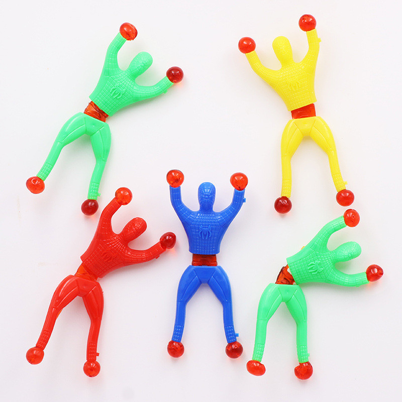 Jual 5-50 Pcs/set 8.5cm Sticky Toy Window Men With Sticky Hand 3 Toys ...