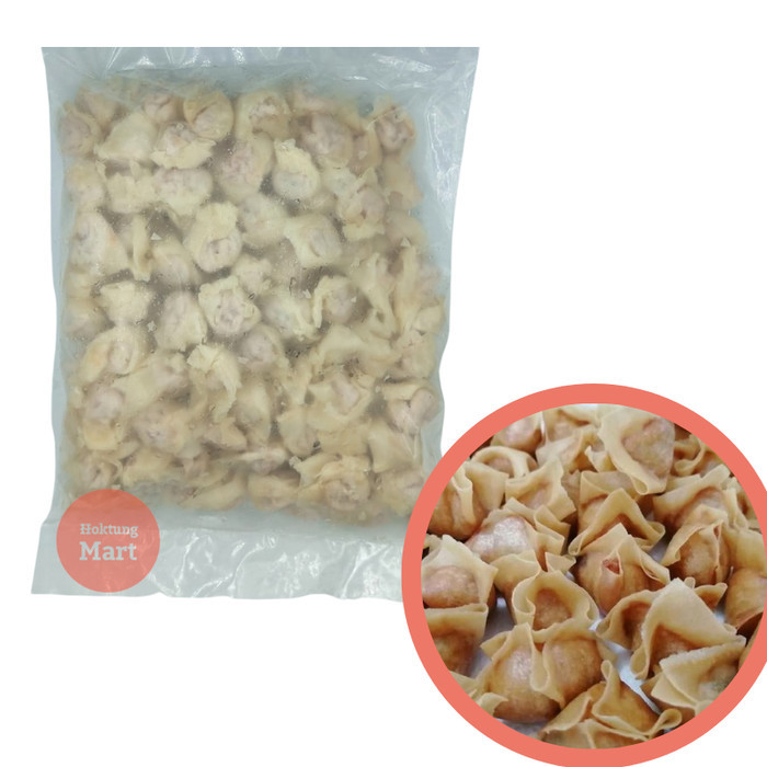 Jual Premium Mini Wonton Goreng 1kg Dimsum Mini Pangsit Goreng - 500gr ...