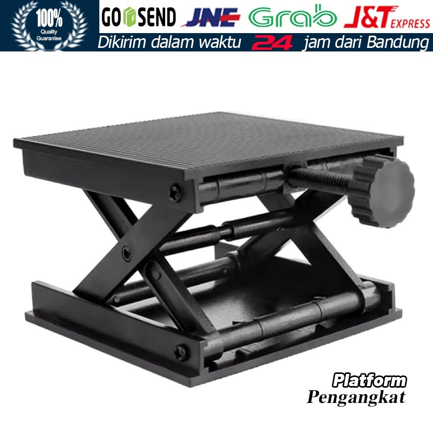 Jual Platform Pengangkat Mini Lab Lift / Jack Scissor Stand Rak Lipat ...