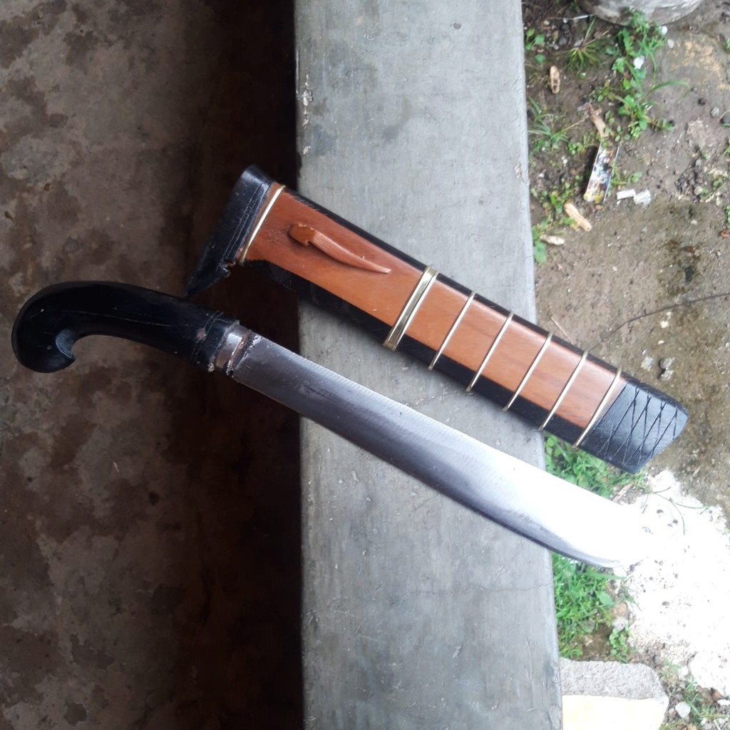 Jual GOLOK ASLI CIBATU Golok polet baja per untuk memotong bambu dan ...