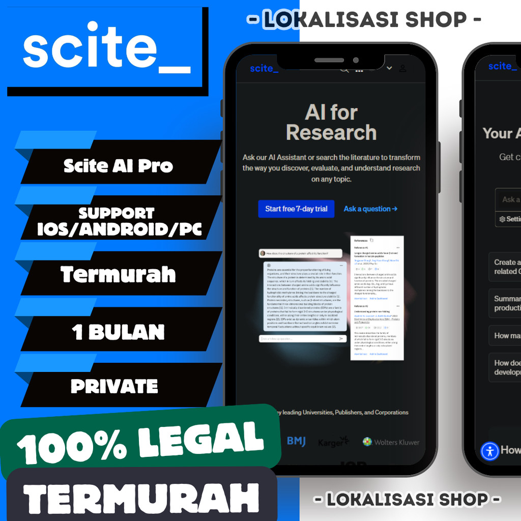 Jual SCITE AI Smart Citations Research 7 Hari | Full Garansi | SCITE AI ...