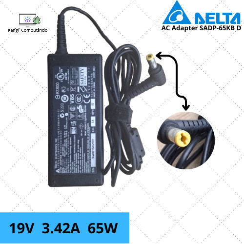 65W AC Adapter Charger For Acer Laptops - 19V Power Supply Cord, 3-Year Warranty