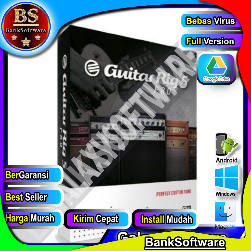 Jual (VST) Guitar Rig v7.0.2 2024 [Full Version] - MasterSoftware ...