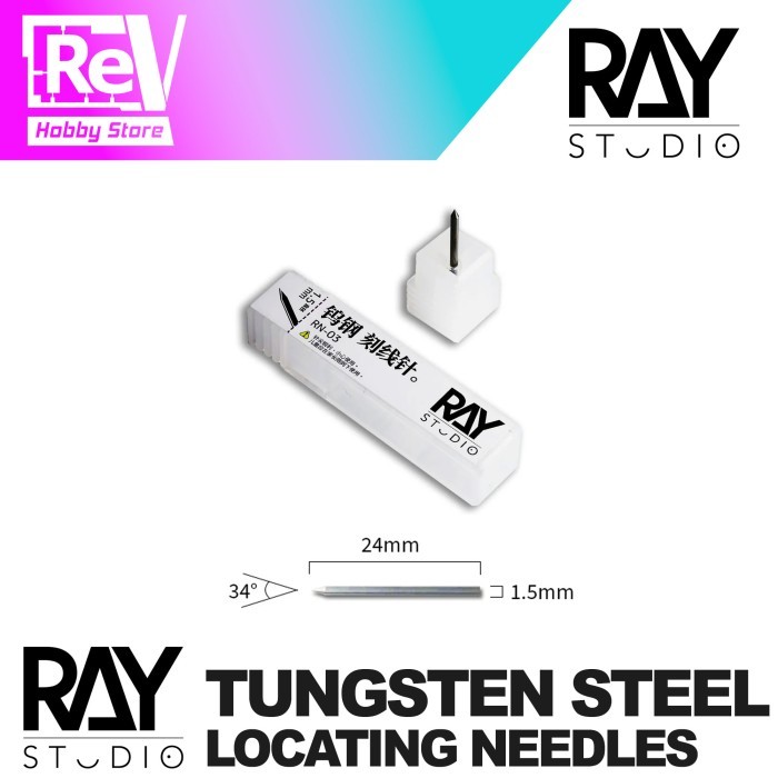 Jual RAY STUDIO TUNGSTEN STEEL SCRIBING LOCATING PIN NEEDLE | Shopee ...