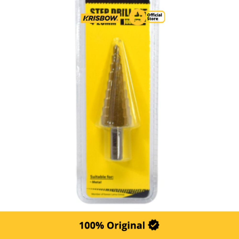 Jual Krisbow Mata Bor Step Drill 4-20mm | Shopee Indonesia