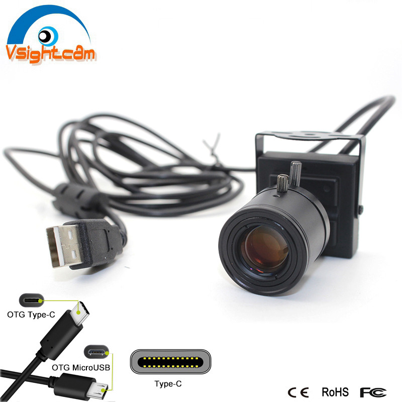Jual Professional 1080P Micro USB Camera 9-22mm Varifocal Lens 2MP ...