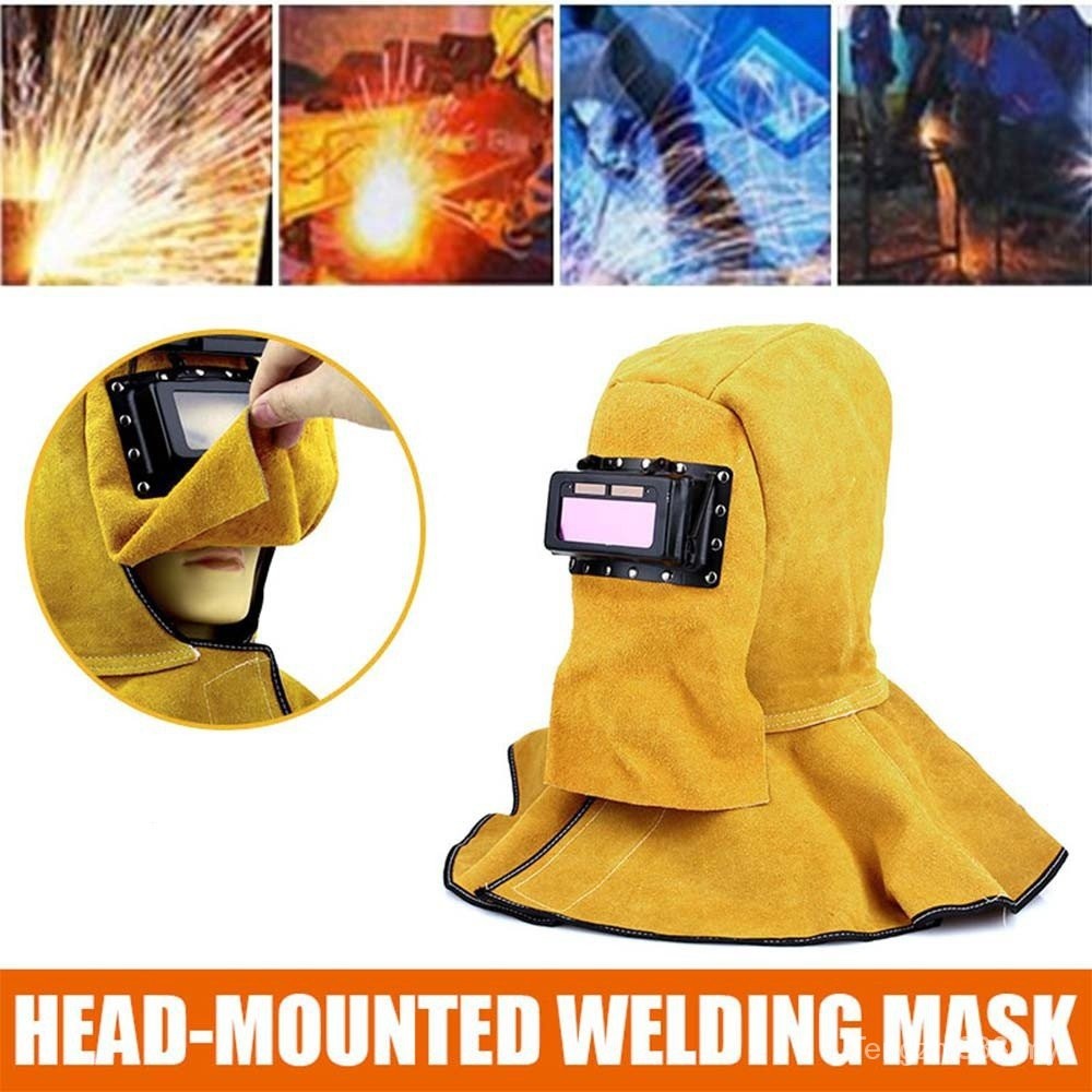 Jual Topeng Las Listrik Pelindung Kepala Helm Welder Tan Topi Portable ...