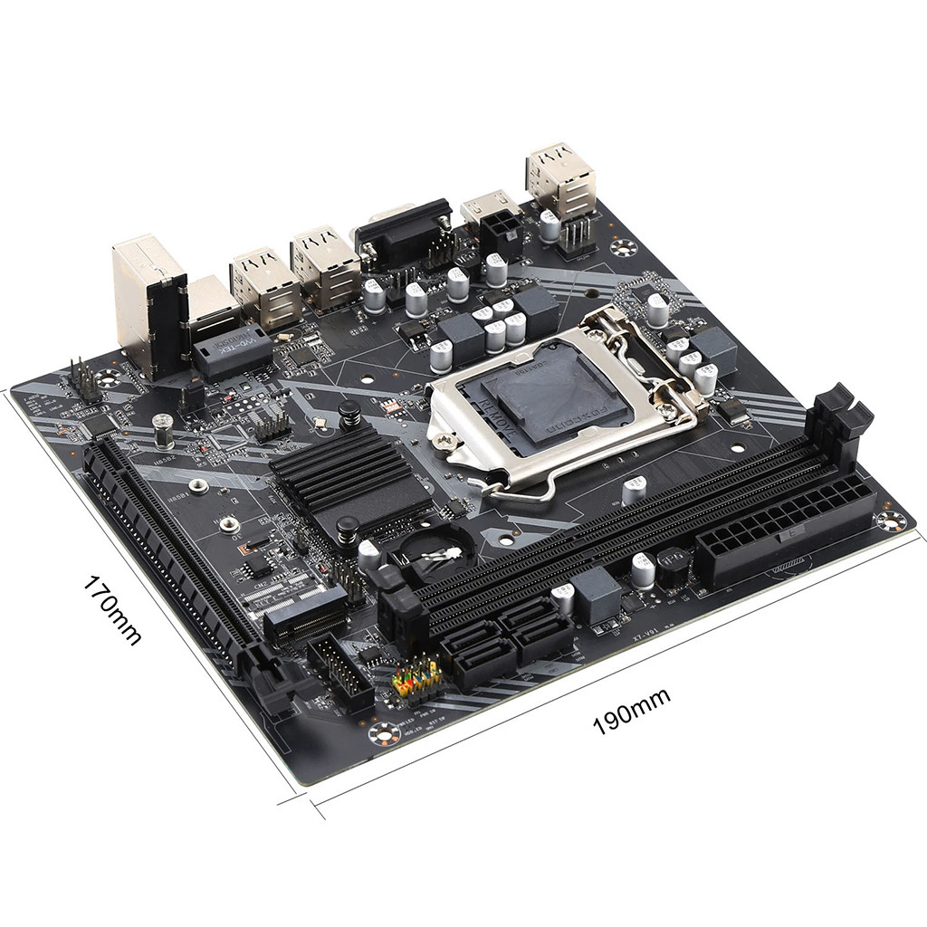 Jual H61-S Desktop Motherboard Socket LGA 1155 for Intel Core i3 i5 i7 ...