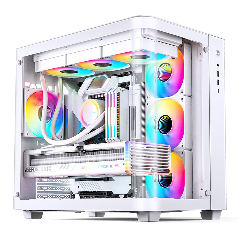 Jual JONSBO TK-3 M-ATX/ATX/ITX Desktop Case Support Dual 360 Radiators ...