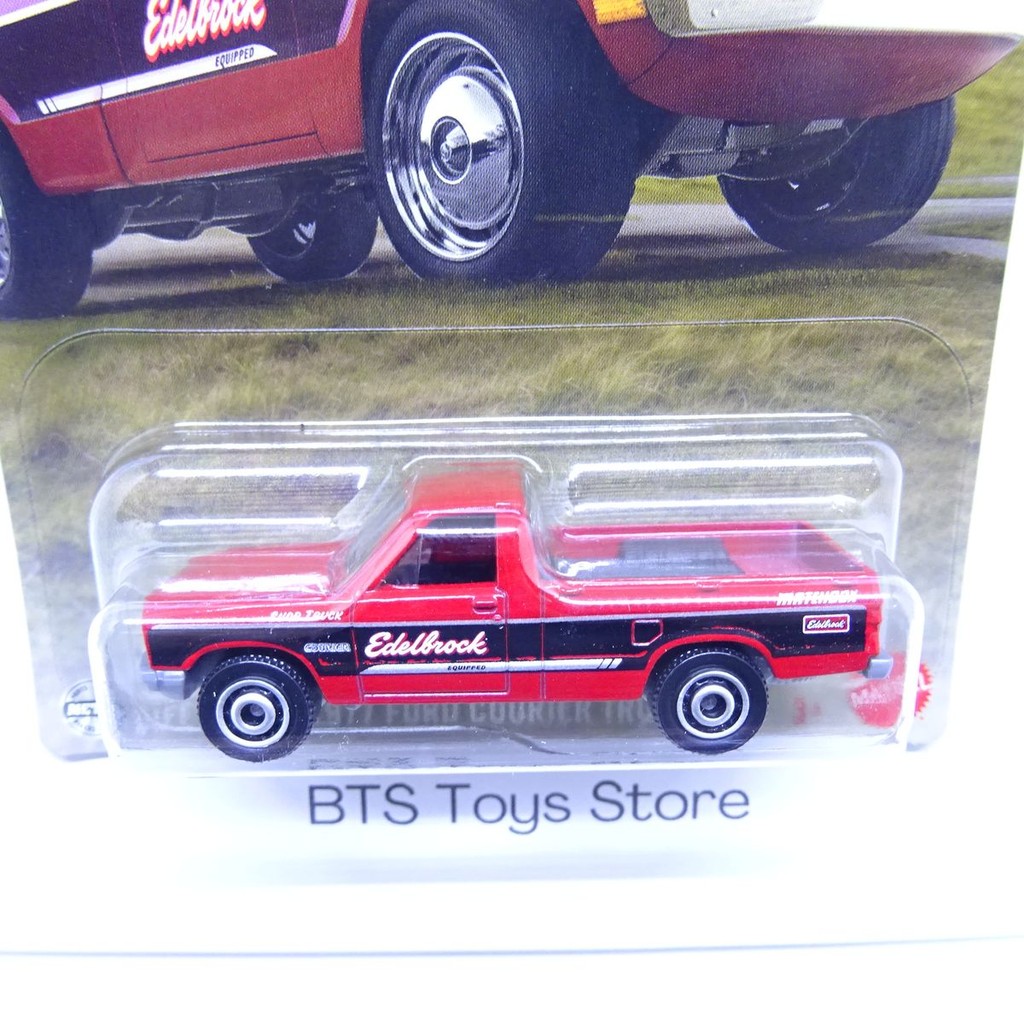 Jual Matchbox Edelbrock 1977 Ford Courier Truck Merah | Shopee Indonesia