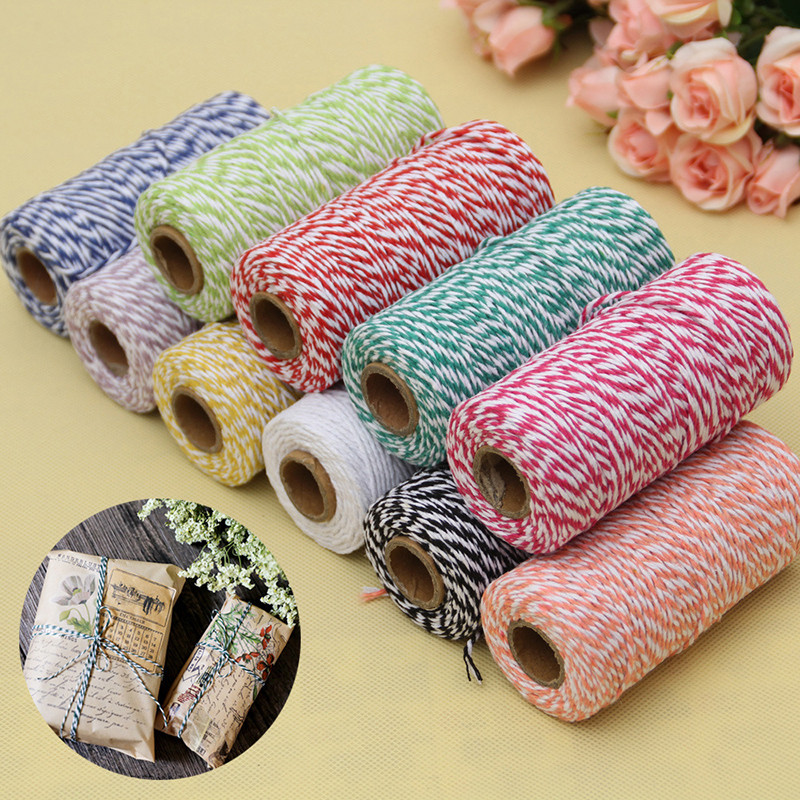 Jual 100m Cooking Butcher's Cotton Twine Meat Trussing Strings Meat ...