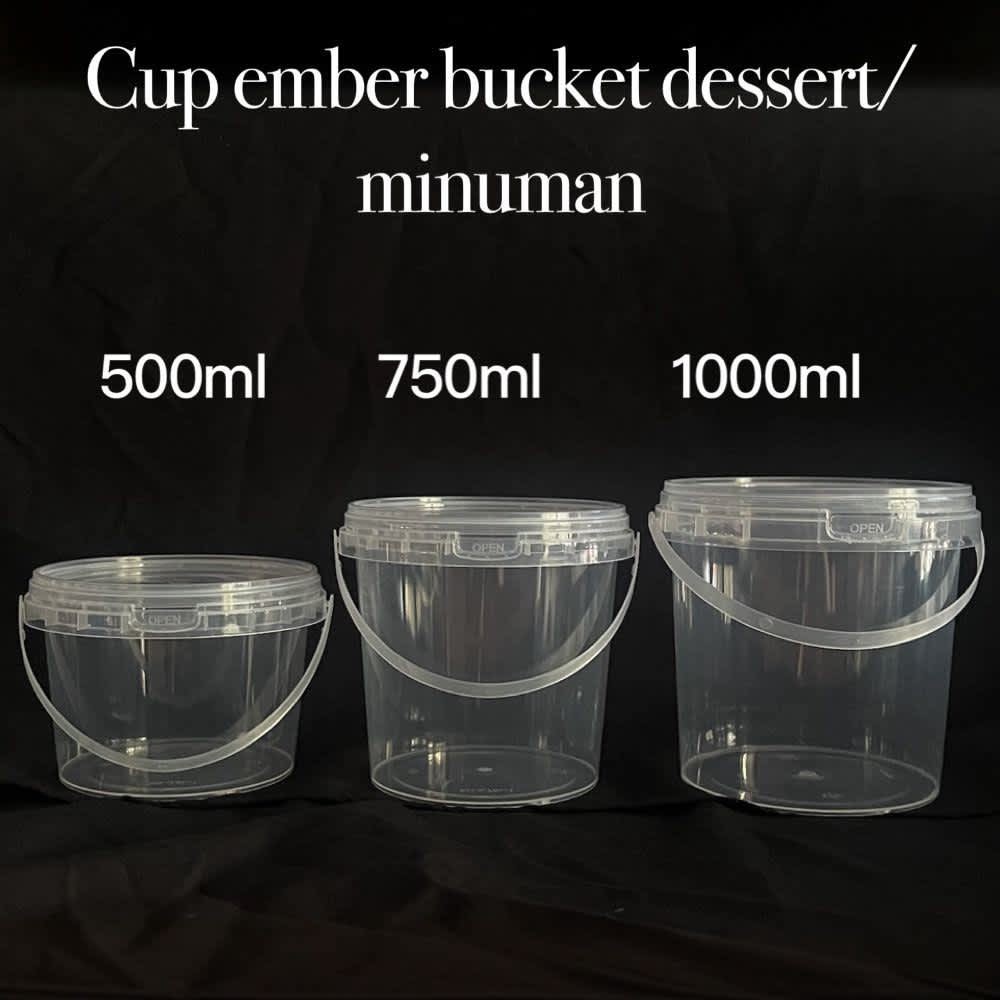 Jual EMBER BUCKET/THINWALL 500/750/1000ML | Shopee Indonesia