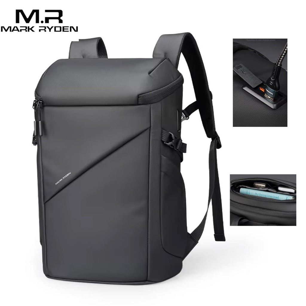 Jual Mark Ryden MR6886 Tas Ransel Laptop Kerja Backpack Pria USB 15.6 ...