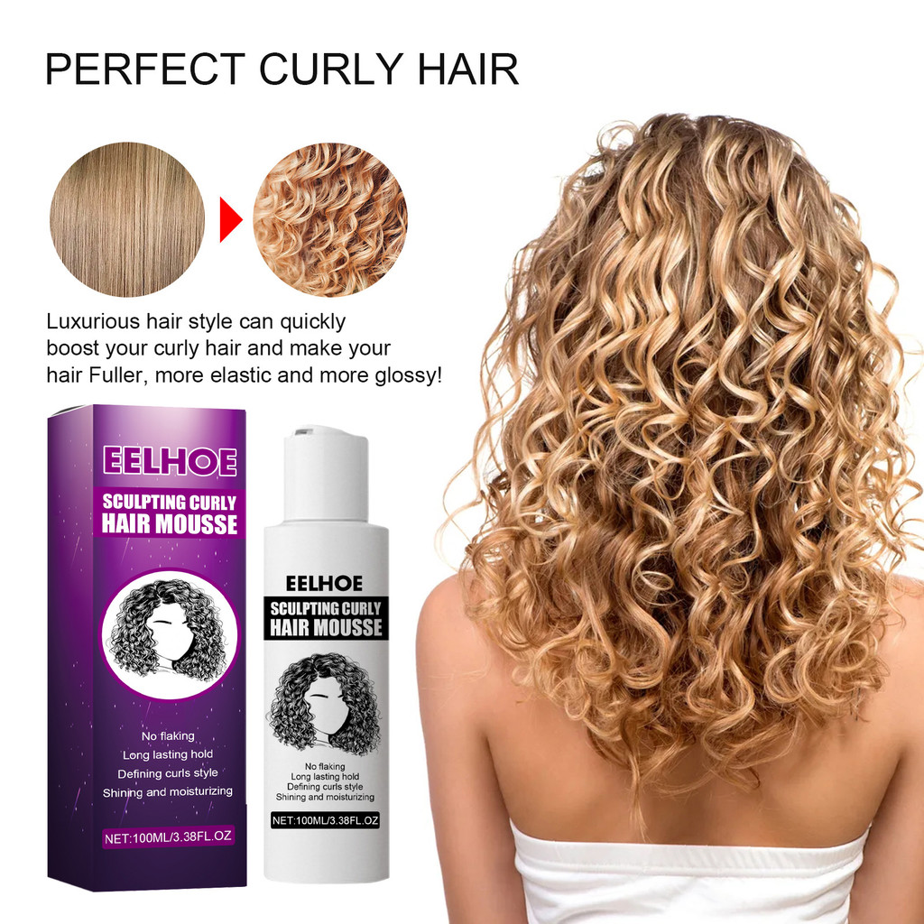 Jual EELHOE Curl Shaping Element Elastik Curl Memotong Fluffy Styling ...