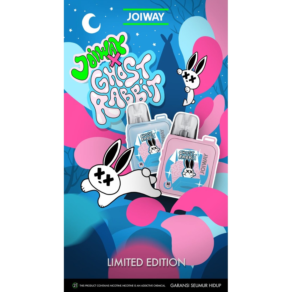 Jual Pod Joiway X1 Limited Edition Ghost Rabbit | Shopee Indonesia