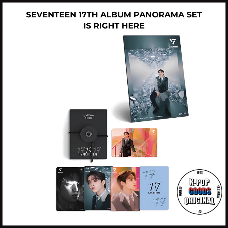 SEVENTEEN 17TH ALBUM PANORAMA SET IS RIGHT HERE