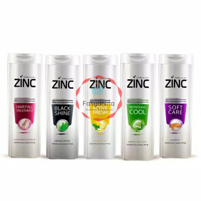Jual ZINC Shampoo 170 ML | Shampoo Hijab | Shampoo Anti Ketombe