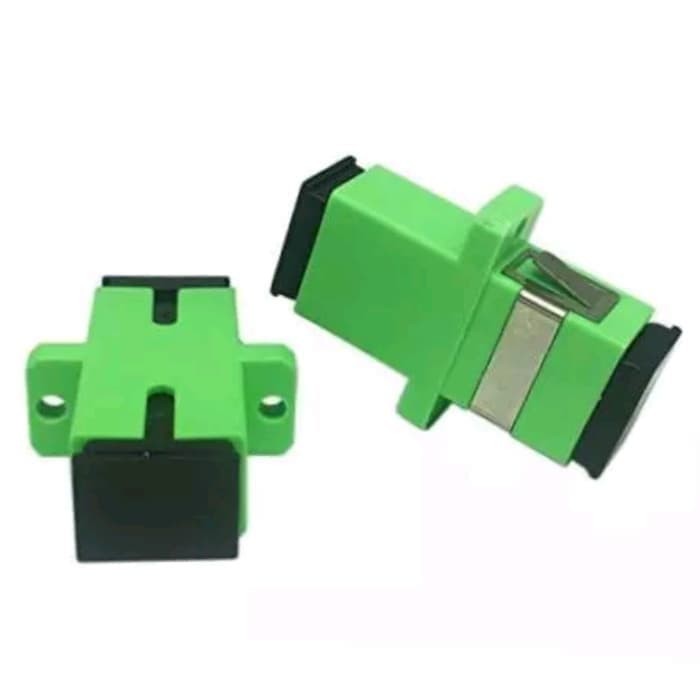 Jual Konektor Sambungan Adapter FO SC-APC Barel Connector Fiber Optic ...