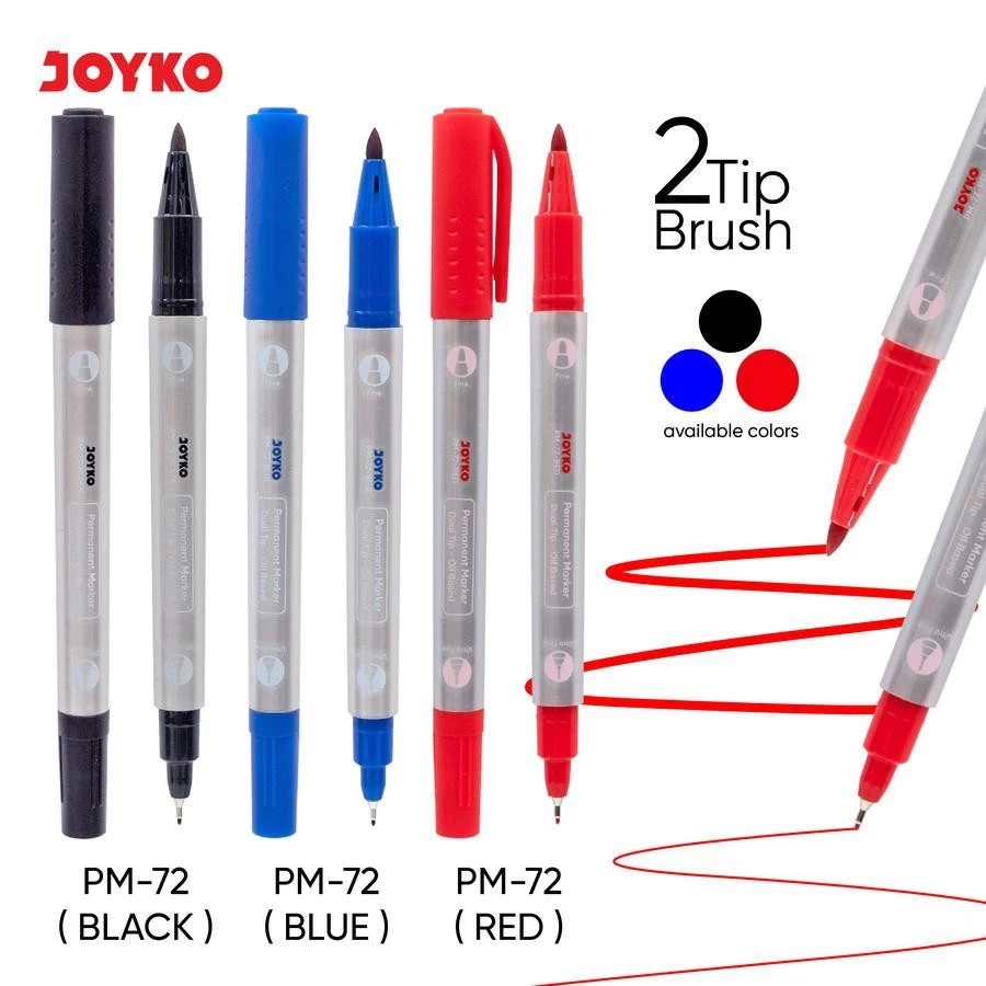 Review Spidol Joyko PM-72