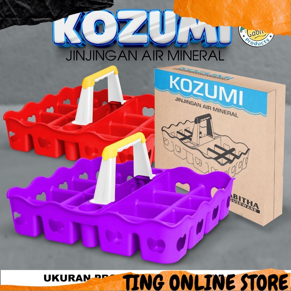 Jual Rak Keranjang Tempat Rak Air Mineral -16 Aqua Gelas Plastik Rak ...