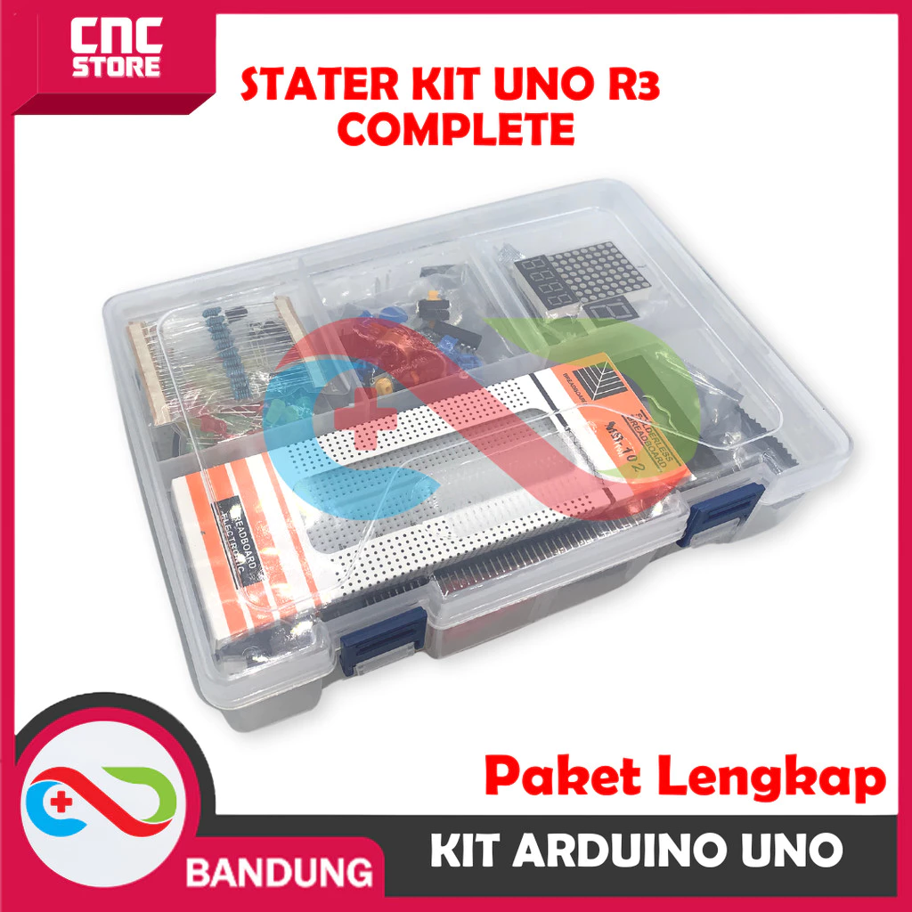 KIT UNO R3 PAKET LENGKAP STARTER KIT [CNC Store]