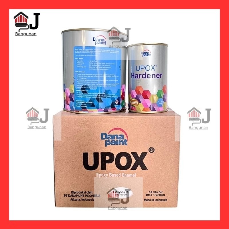 Jual AJB - Upox Danapaint Cat Lantai Epoxy 0.9Lt | Floor Coating Enamel ...
