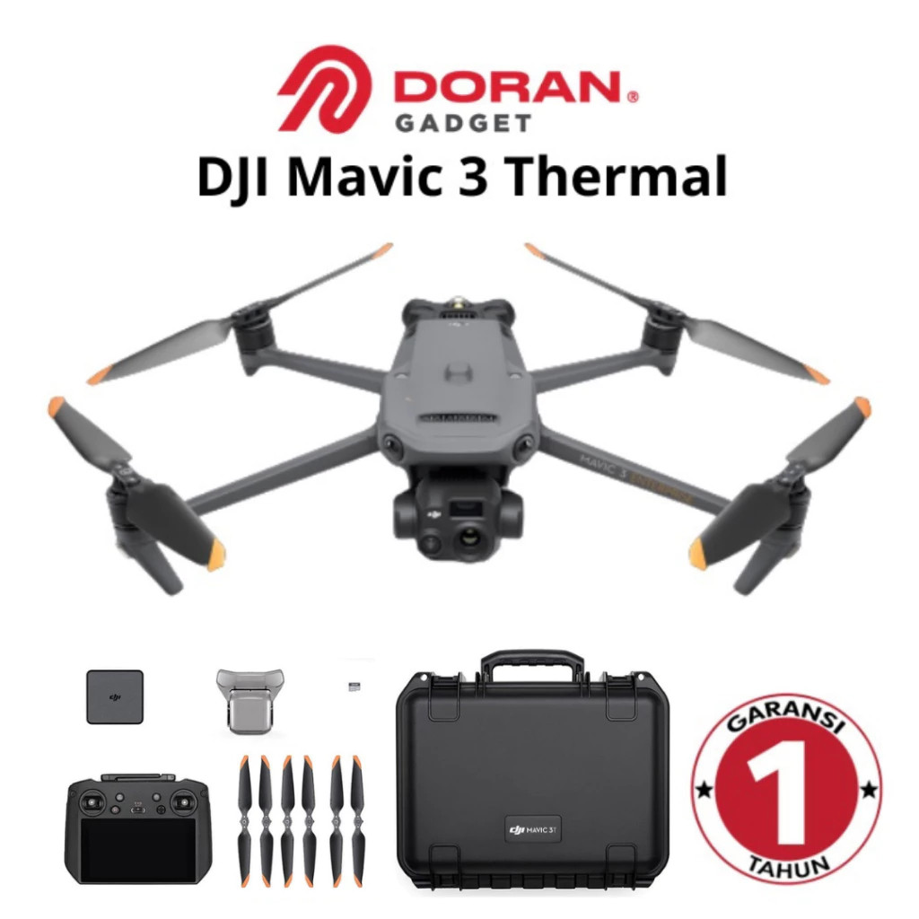 Jual DJI Mavic 3 Enterprise Thermal Drone Garansi Resmi 1 Tahun ...