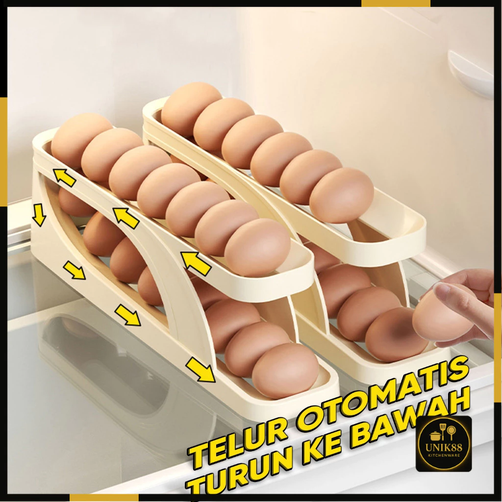 Unik88 Rak Penyimpanan Telur Otomatis 15 Butir | AutoStock