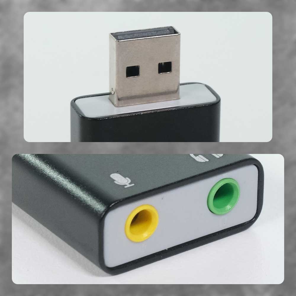Jual External USB Sound Card HiFi Magic Voice 3D Audio 7.1 [ NYS1 ...