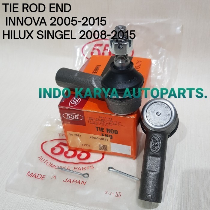 Jual tie rod end tirod innova hilux 555 japan | Shopee Indonesia