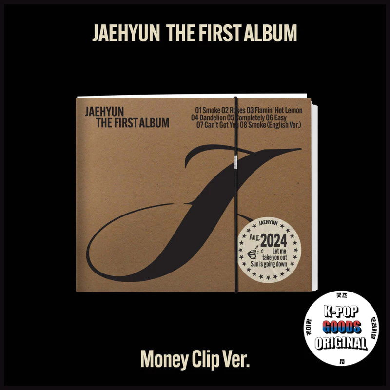 JaeHyun 1st Album J Money Clip Version dan POB - Ready Stock