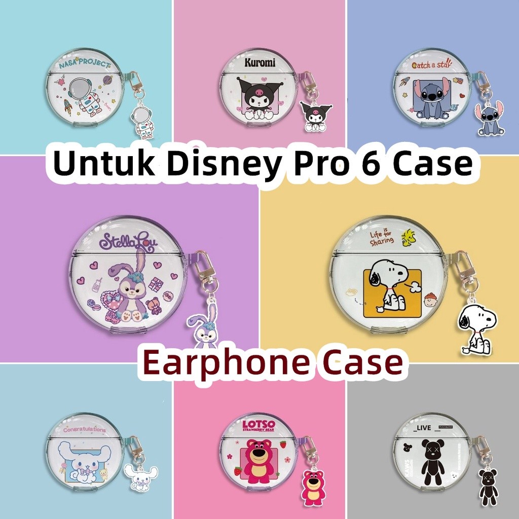 Jual Coco Case Untuk Disney Pro 6 Case Pola Kartun Kreatif transparan ...