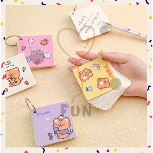 Jual FF PROMO - Sticky Note Ring/Buku Mini Ring/Notebook Ring Isi 80 ...