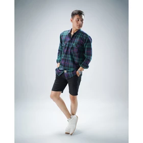 Baju Kemeja Flanel Pria Dan Wanita Lengan Panjang Motif Kotak Kualitas Premium