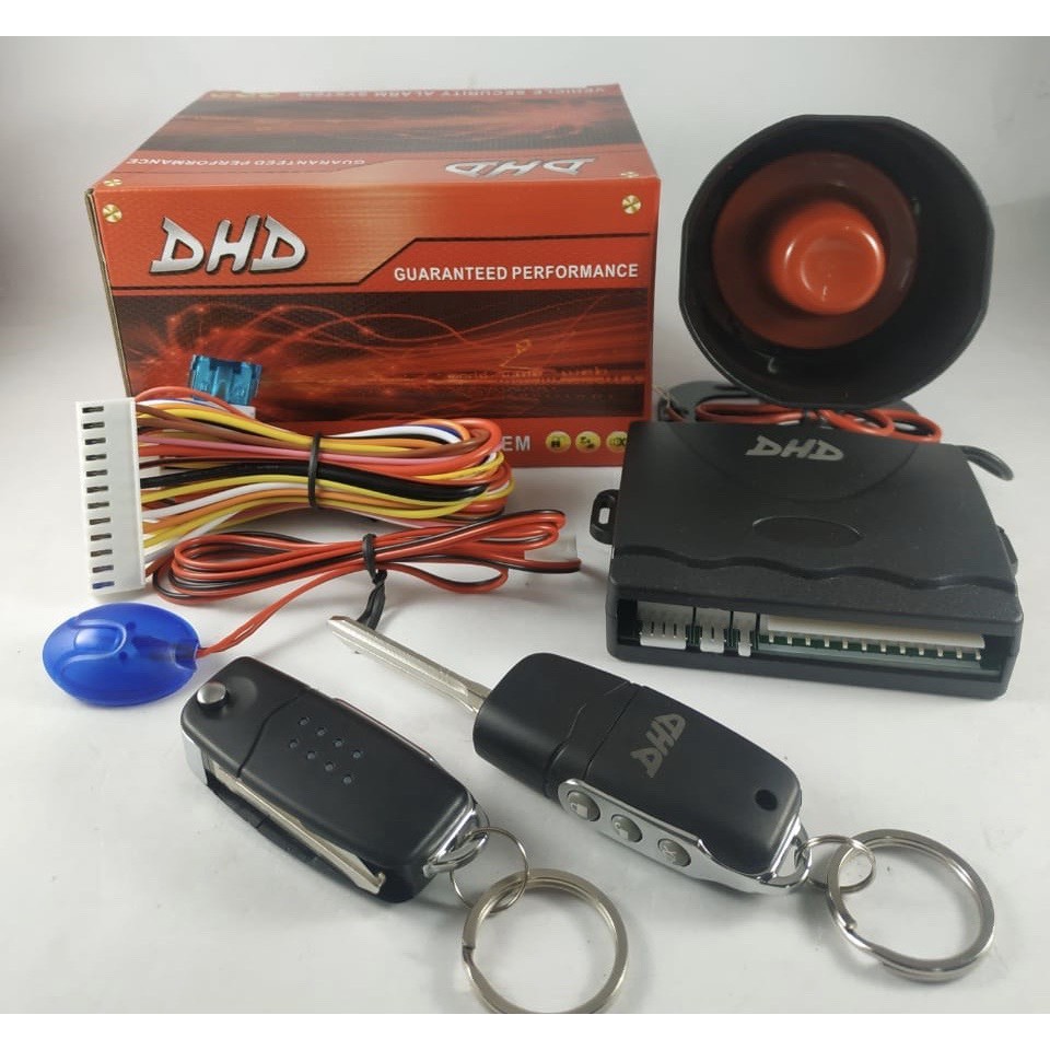 Jual Alarm Mobil DHD Tipe Remote Kunci Lipat Anti Maling | Shopee Indonesia