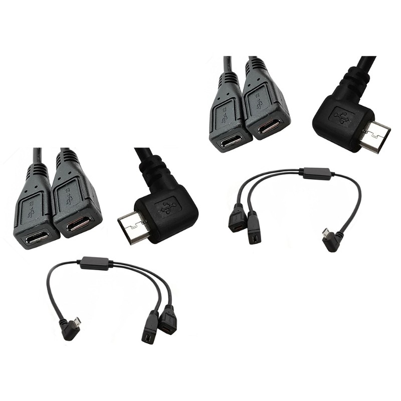 LC-40 Welding Cable Connector Set (2 Male + 2 Female) - 350 Amp, For 1/0-2/0 Cable, 2-Pack
