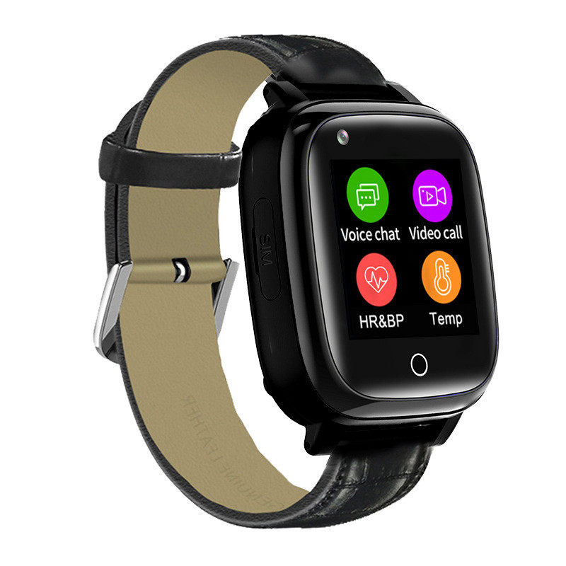 Jual T5S Pro Elderly Smart Watch GPS Positioning Fall Detection 4G Sim ...