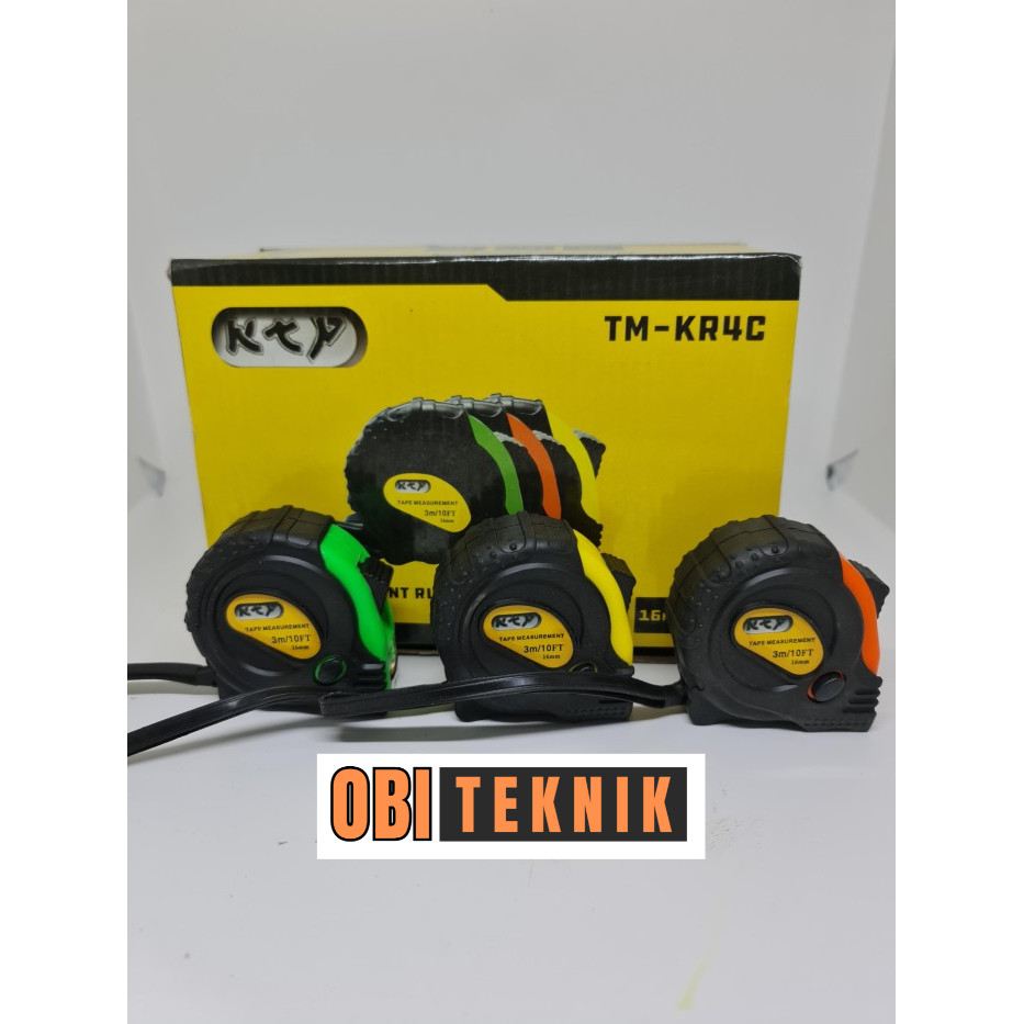 Jual KTP Meteran Karet Bangunan Roll 3M 5M 7.5M - Alat Ukur Rol ...