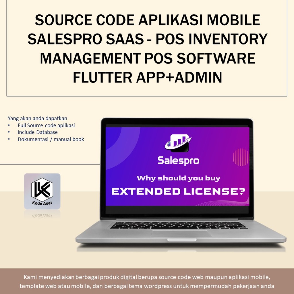Jual SOURCE CODE APLIKASI MOBILE SALESPRO SAAS - POS INVENTORY ...