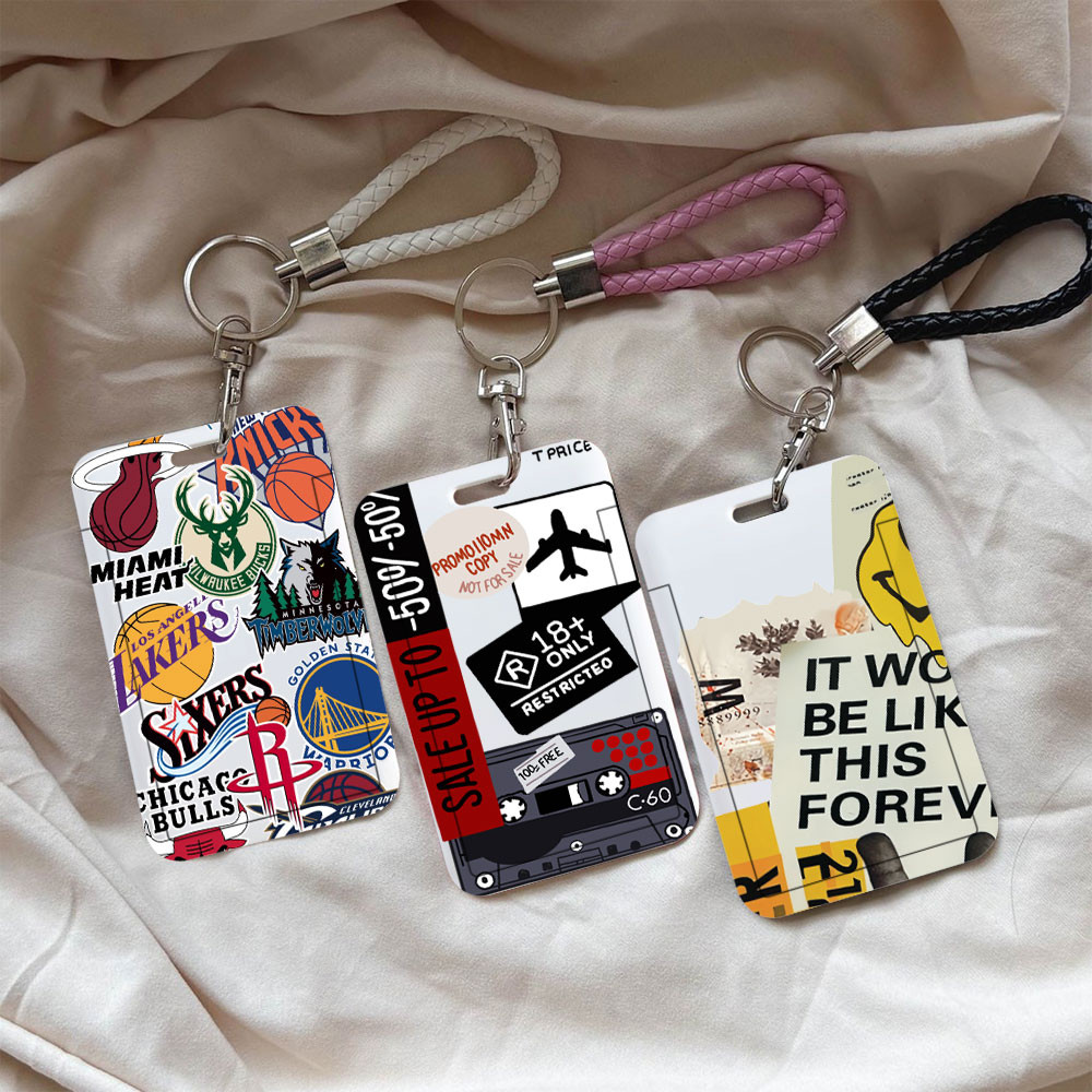 Jual ID CARD HOLDER MOTIF Trendy brand label PHOTOCARD PHOTO CARD ...