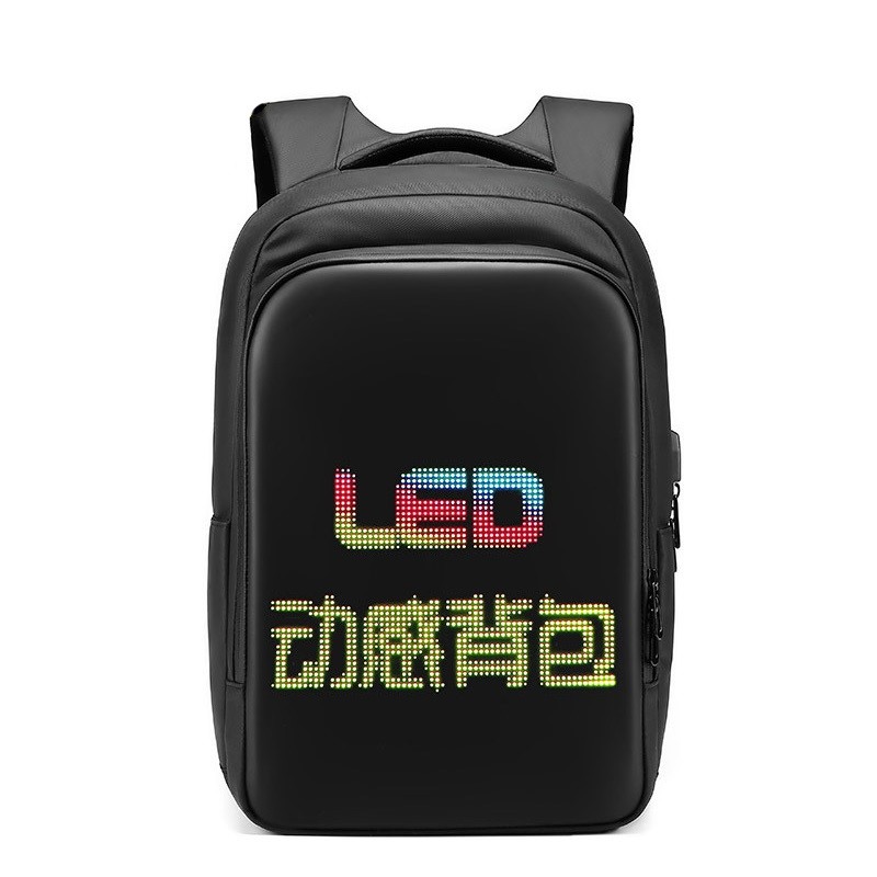 Jual LED Display backpack Business travel 15.6 Inch Laptop Backpack Men ...