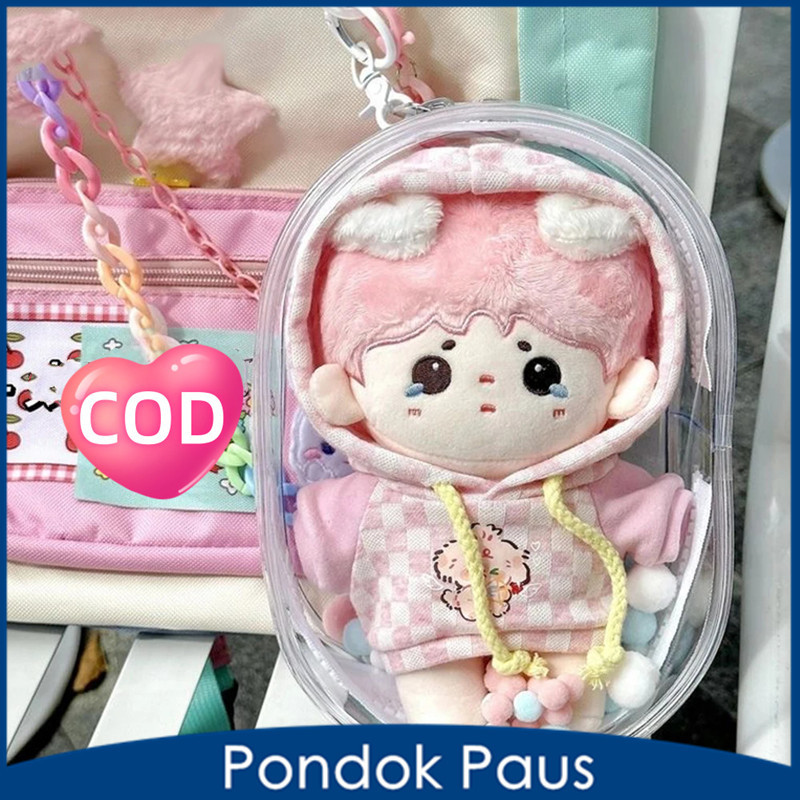 Jual Tas Display Boneka Transparan PVC Keychain Bag | Shopee Indonesia